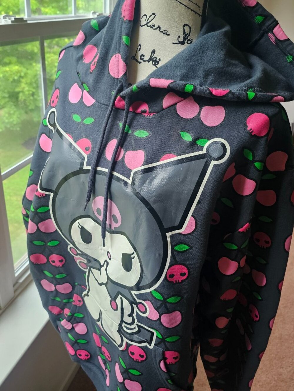 Dumbgood kuromi pullover hoodie